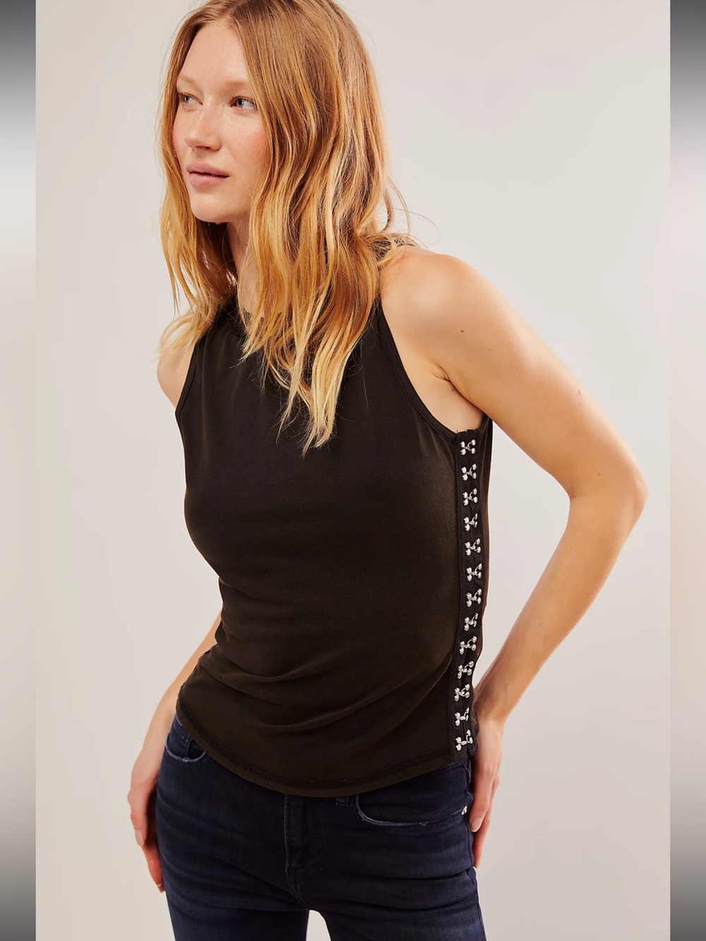 NWT Free People Carla Muscle Tank